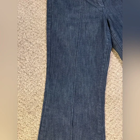 New York & Company Dark denim wide leg jeans size 10 - Picture 2 of 10